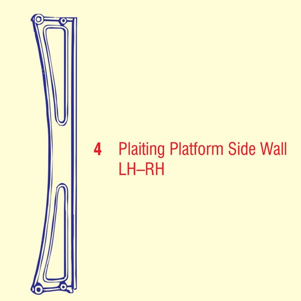 Plaiting Platform Side Wall LH-RH